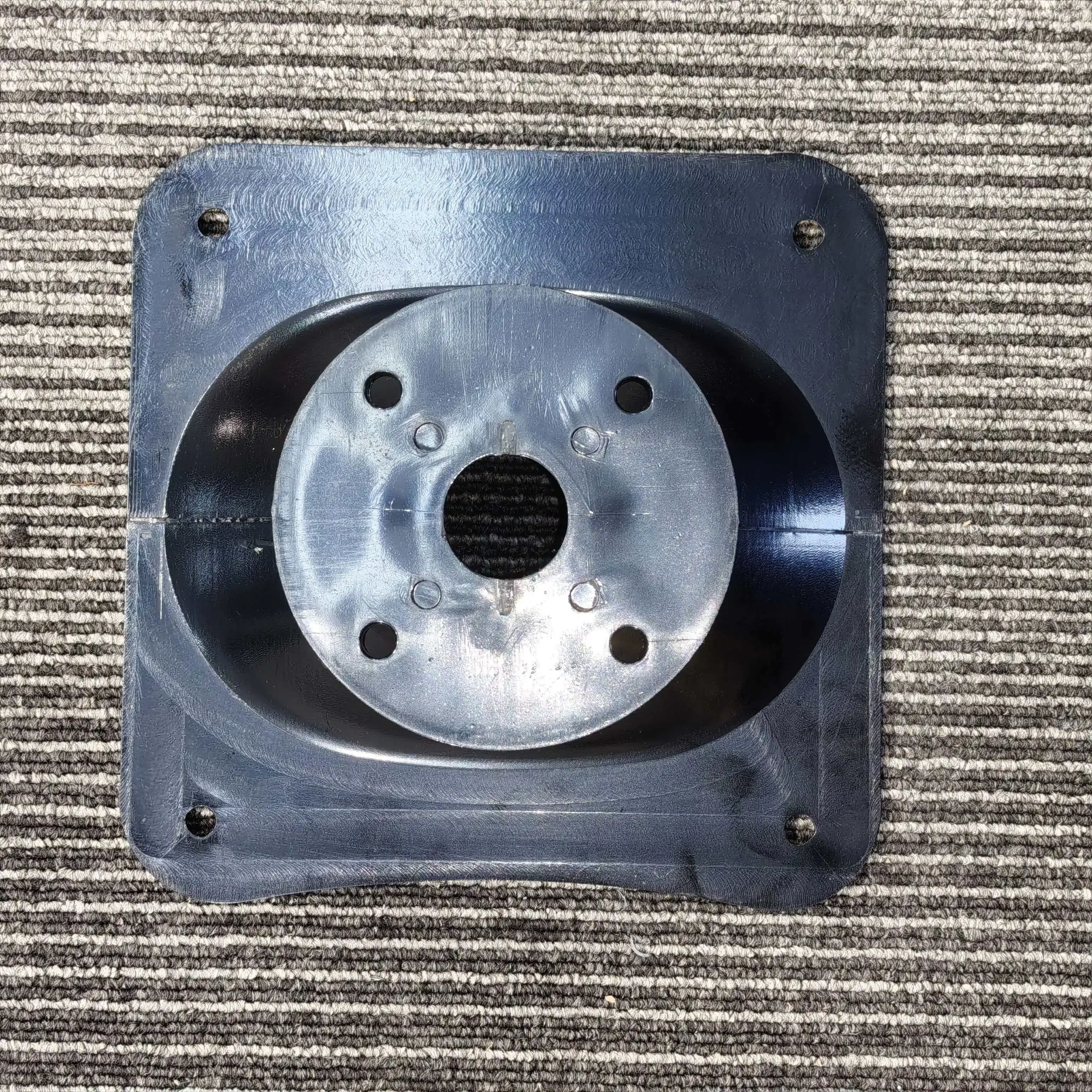 MW Audio 1" Halsöffnung 160x160x58mm & 178x178x54mm, anschraubbarer quadratischer Wellenleiter für professionelle Bühnenlautsprecher – Detail 5