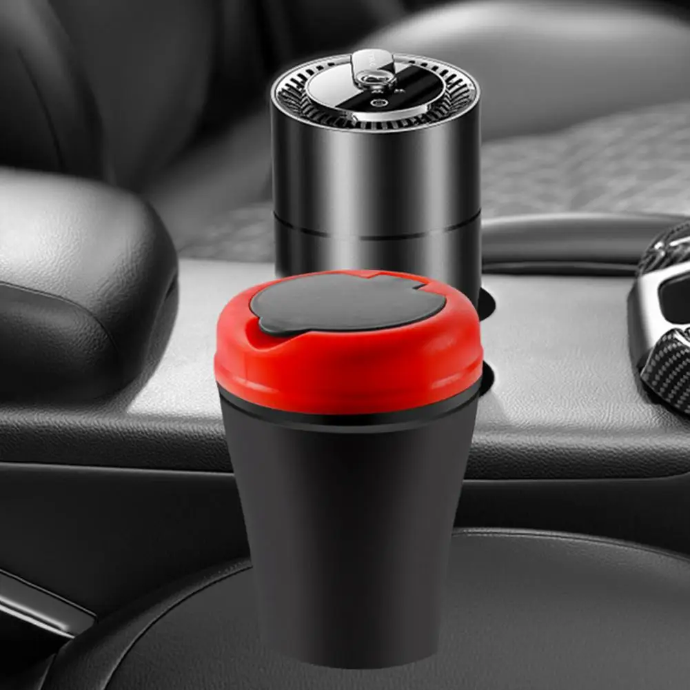 

Rubbish Organizer Useful Large Capacity Compact Multifunction Car Coke Cup Trash Can for SUV