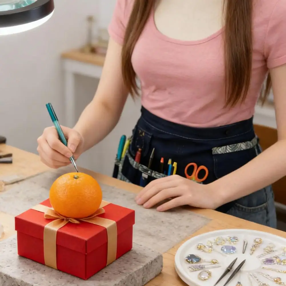 

Пояс для шитья без рук, органайзер для швейных принадлежностей с несколькими карманами, регулируемый поясной держатель для инструментов, для квилтинга и рукоделия