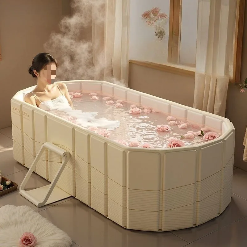

Japanese Household Bathtub Set Adults Organizer Stand Bathtub Pliable Toys Wanna Skladana Dla Doroslych Furniture Accessories