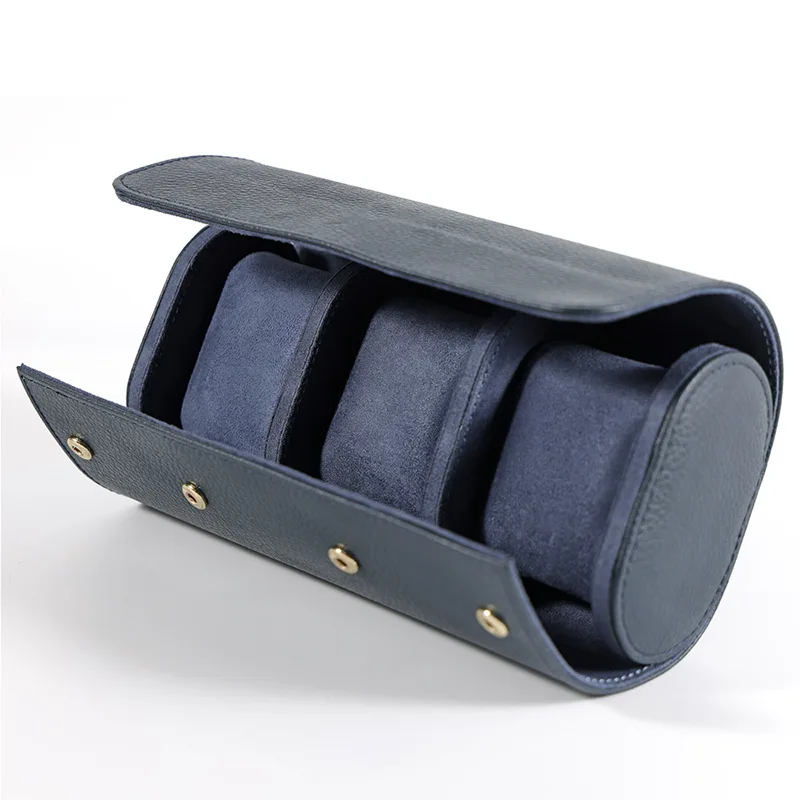 Modische Leder-Uhrenbox mit 1/2/3 Fächern, Tragbare Aufbewahrung für Rolexlitbreas Santos Omg Mechanische Quarz-Uhren, Staubdichte Box – Detail 40