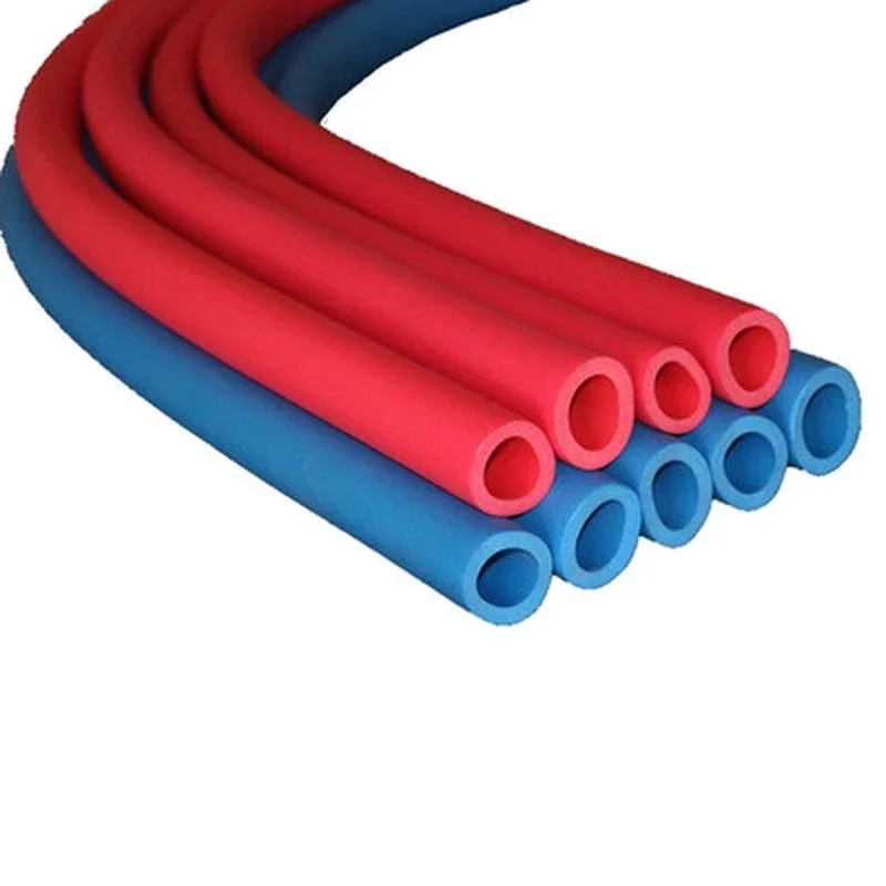 1.8M Sponge Pipe Foam rubber tube waterproof Air conditioning Pipeline Holder Thermal Insulation Tubular Protective sleeve cover 