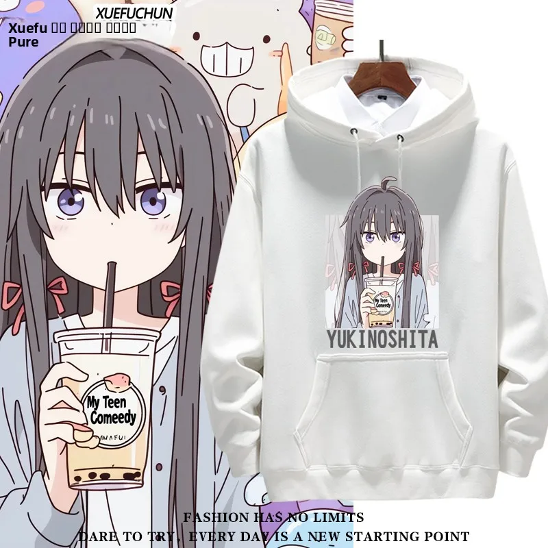 

Модная толстовка-худи My Youth Love S Snow under Snow M Fem Pain из хлопка и полиэстера для весны, осени и зимы