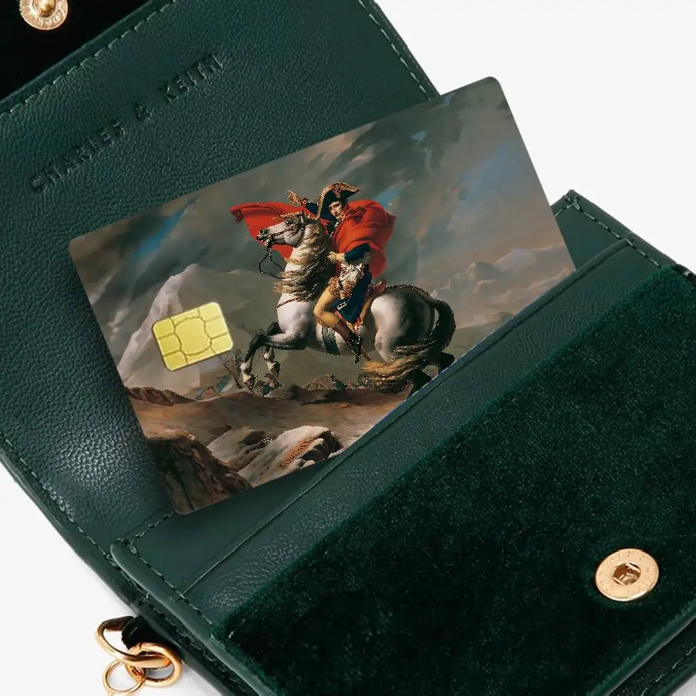 Napoleon Bonaparte Game Film Cover Sticker Case For Small Chip Credit Debit Card Front Side