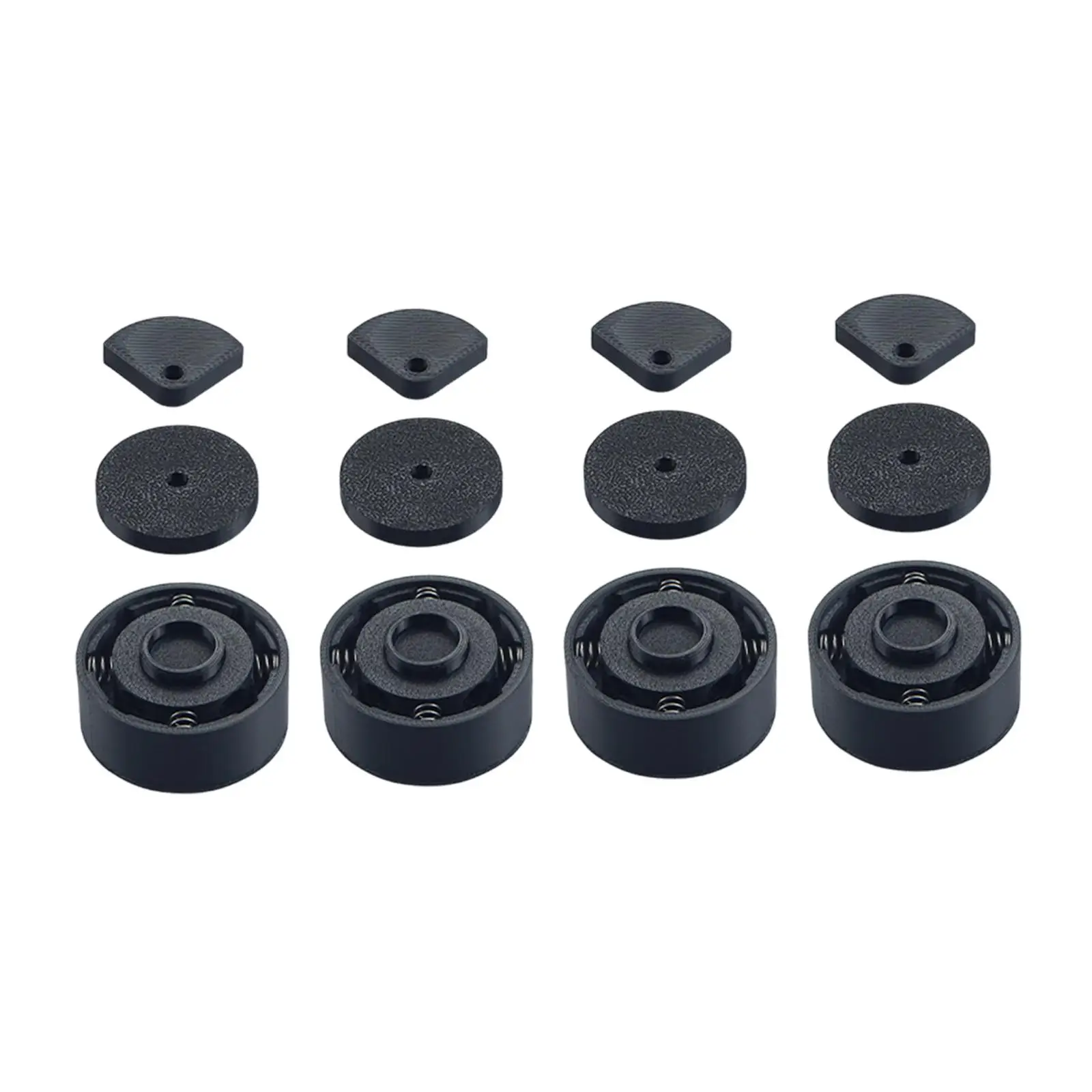 

4Pcs Rubber Foot Pads 3D Printer Part Maintenance Anti Slip Reduces Vibration Shock Absorbing Anti Vibration Feet Pads for K1C