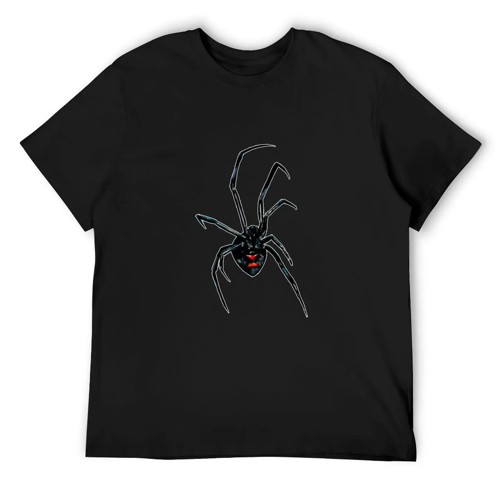 Black Widow Spider T-Shirt quick-drying vintage t shirts anime tshirt mens champion t shirts