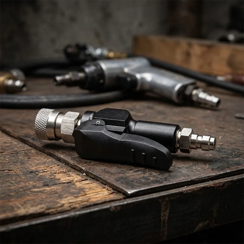 Pneumatic Refill Station 300bar Filling Adapter For Workshop Use Stainless Steel Construction 4350 Psi Rating 8mm