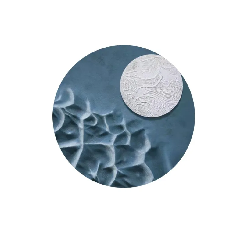 three-dimensional relief entrance decorative painting, new Chinese high-end texture painting, living room