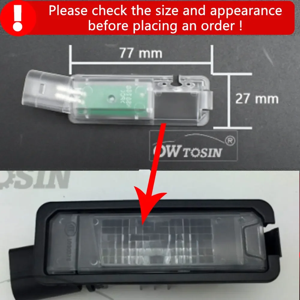 170Degree AHD 1920x1080P Car Rear View Camera For SEAT Ibiza FR 2017-2019 hatchback Leon MK2 MK3 Toledo Mk4 (NH) Night Vision