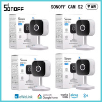 SONOFF CAM Slim Gen2 WiFi Smart Home Security Camera 1080P Human Motion Detection Night Vision Audio Auto Track  Video Record