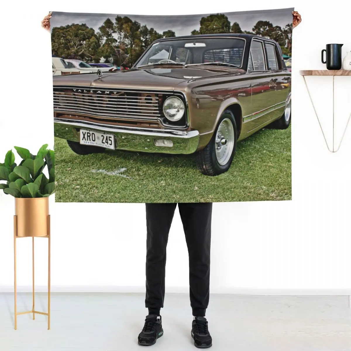 

Gold VC Valiant Throw Blanket All Season Soft Lightweight Blanket for Home