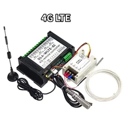 DL4 Gsm 4G LTE SMS APP Remote Control Switch 30A Gsm Power Cut-off Socket 4-channel Relay Switch Temperature Monitor Output