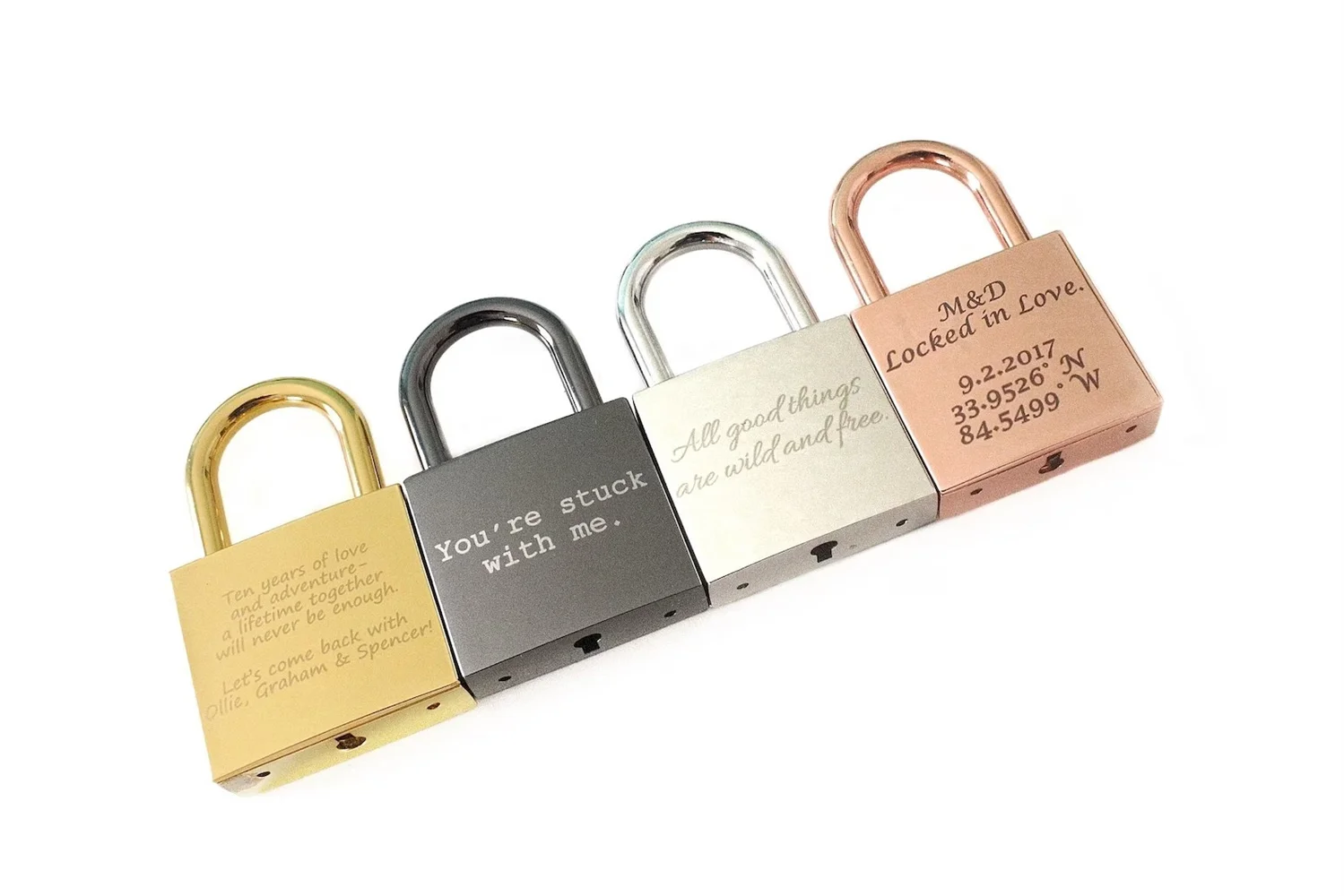 Large Custom Padlock, Laser Engraved Lock, Custom Wedding Gift, Unity Ceremony, Keepsake Box, Valentine's Day Gift, Bridge Love