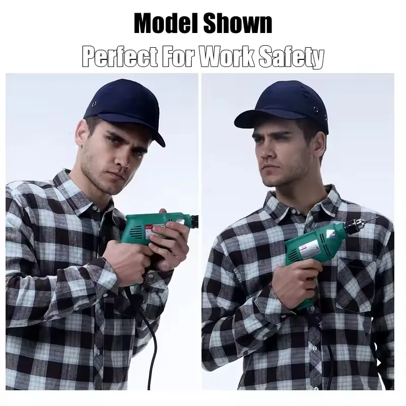 سلامة العمل قبعة بيسبول المضادة للتصادم الصلب تنفس الداخلية شل عثرة قبعة خفيفة الوزن للعمل إصلاح خوذة واقية #3