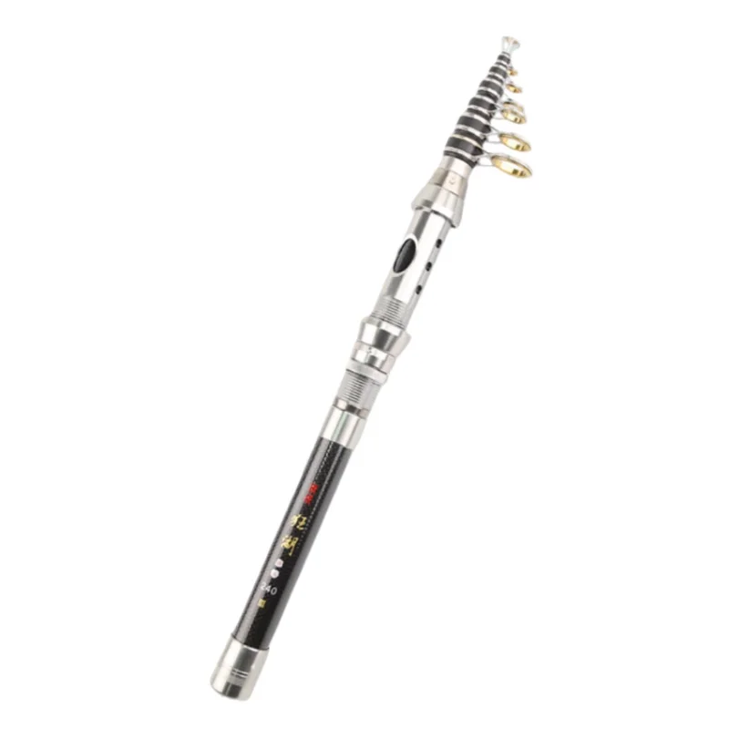 

Carbon Fiber Hard Adjustable Ultra Short Mini Sea Fishing Rod Throwing Rod Short Section Contraction Rod 1.5-2.4 Meters