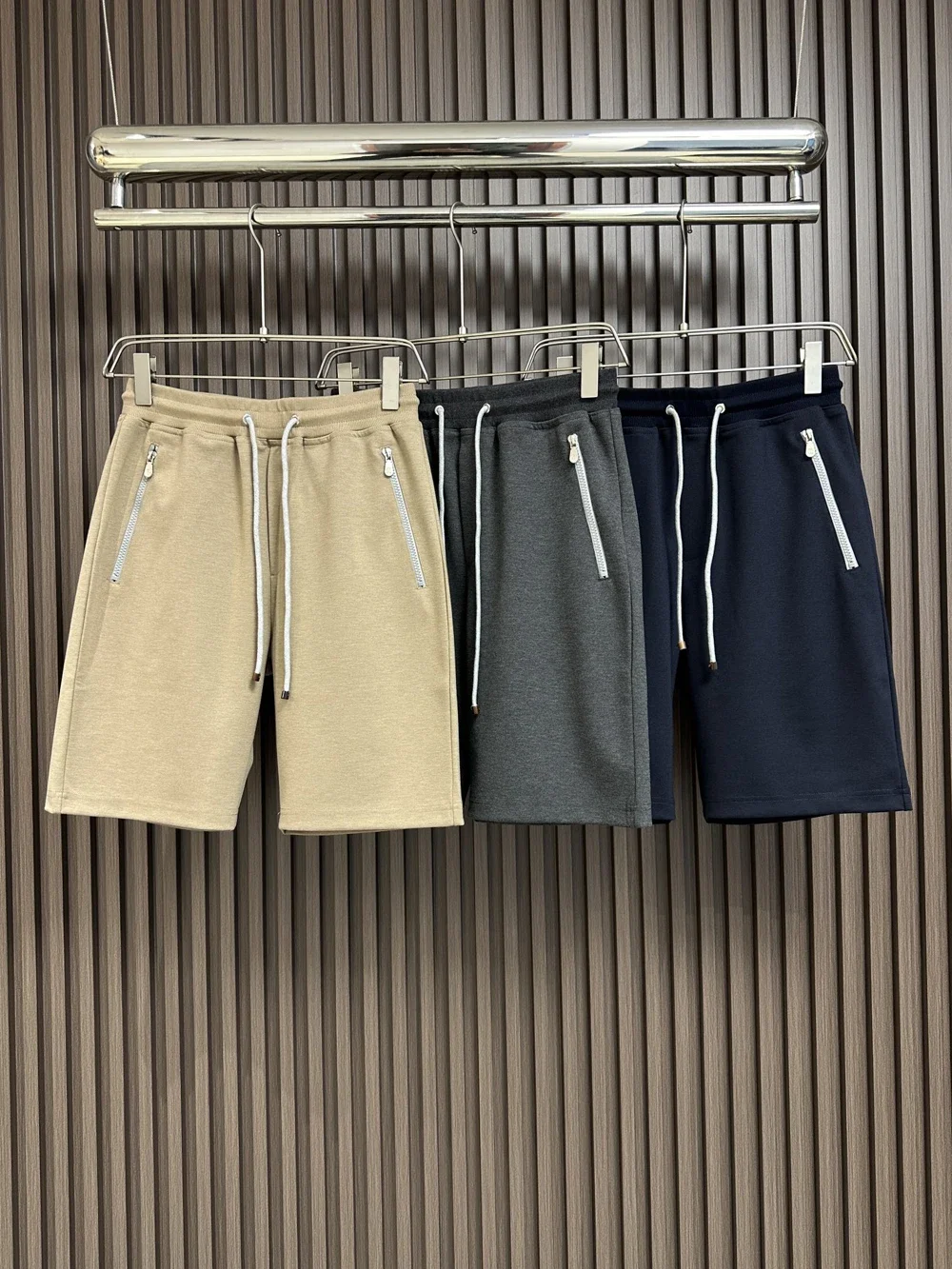 BILLIONAIRE BLKA CPTG Shorts Cotton Thin 2024 Spring Summer new comfort Zipper Straight Quality Big Size M-3XL Sports Pants