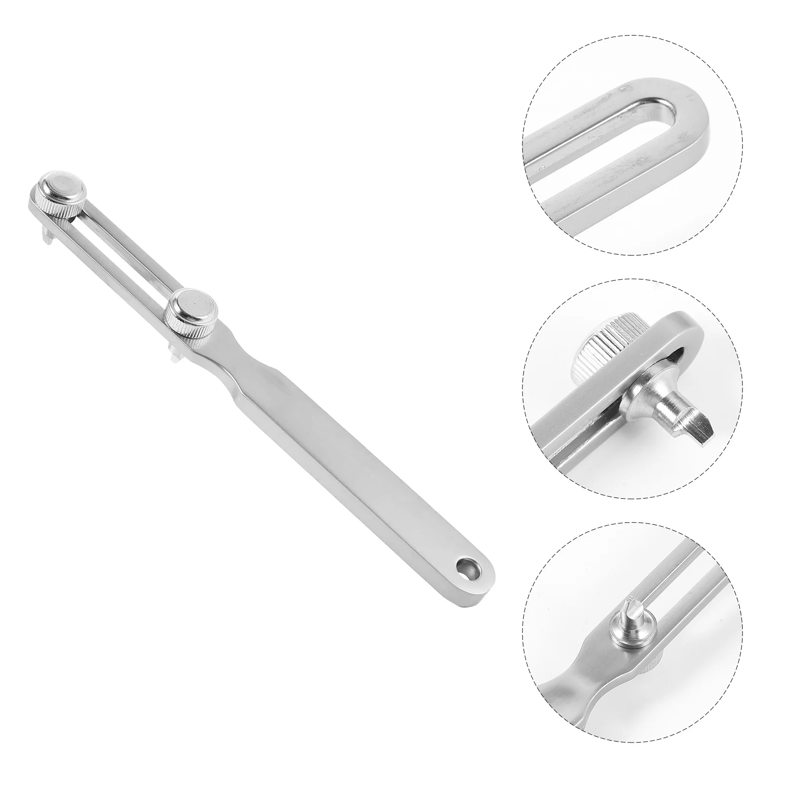 

1pc Watch Case Opener Professional Watch Repair Tool Non-Skid Grooves Smooth Adjustment For Wristwatch Back Removal