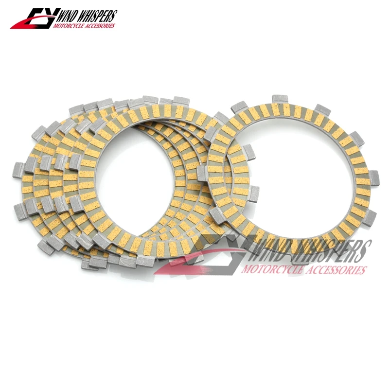 6XPCS Paper Friction Clutch plates disc For Hyosung Comet GT250 GT250R Aquilla GV250 GT GV 250 250R