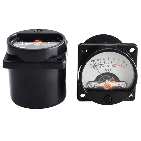 VU लेवल ऑडियो मीटर ड्राइवर बोर्ड + 2 पीस VU मीटर वार्म कलर साउंड प्रेशर मीटर के साथ 9V-20V AC इनपुट 2024 नया 6 best sales वुमीटर - №5