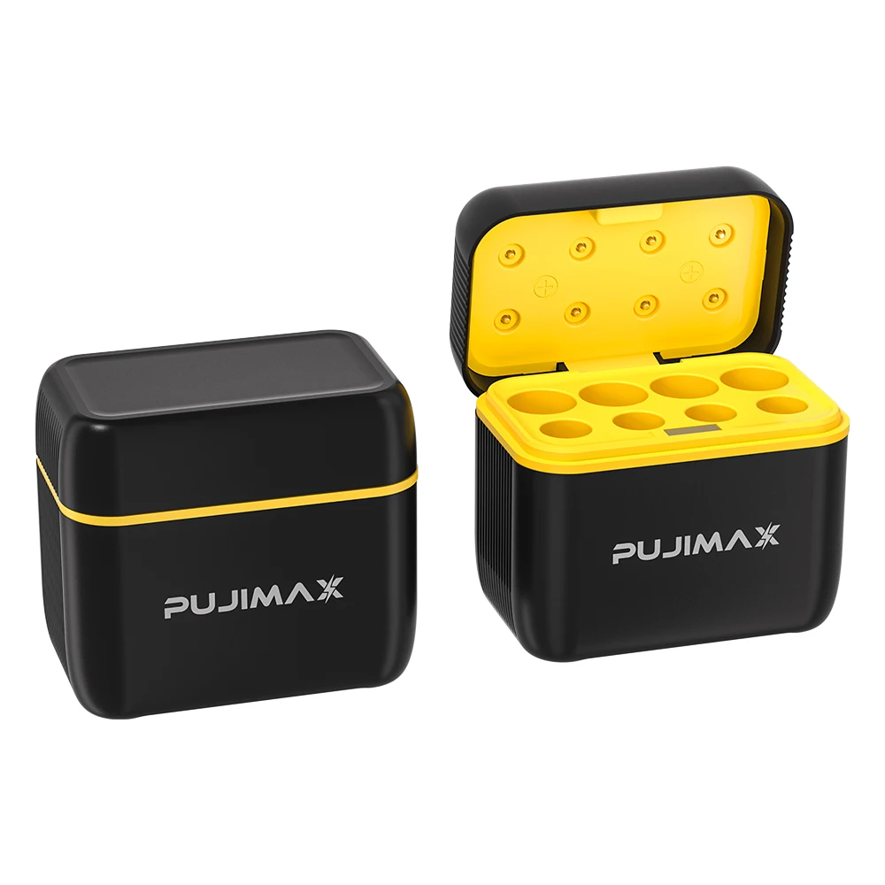 PUJIMAX Rechargeable 1.5V 1100mWh 3400mWh Lithium Battery With Fast Charging Box High Capacity Lithium Battery Constant Output