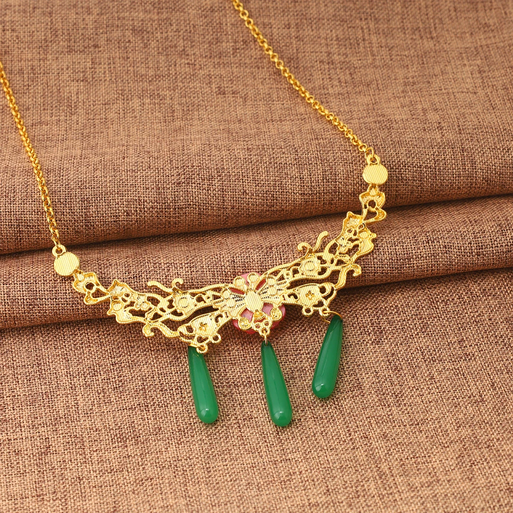 Anime The Apothecary Diaries Maomao Earrings Women Girls Halloween Role play Accessories Maomao Necklace Gifts view 6