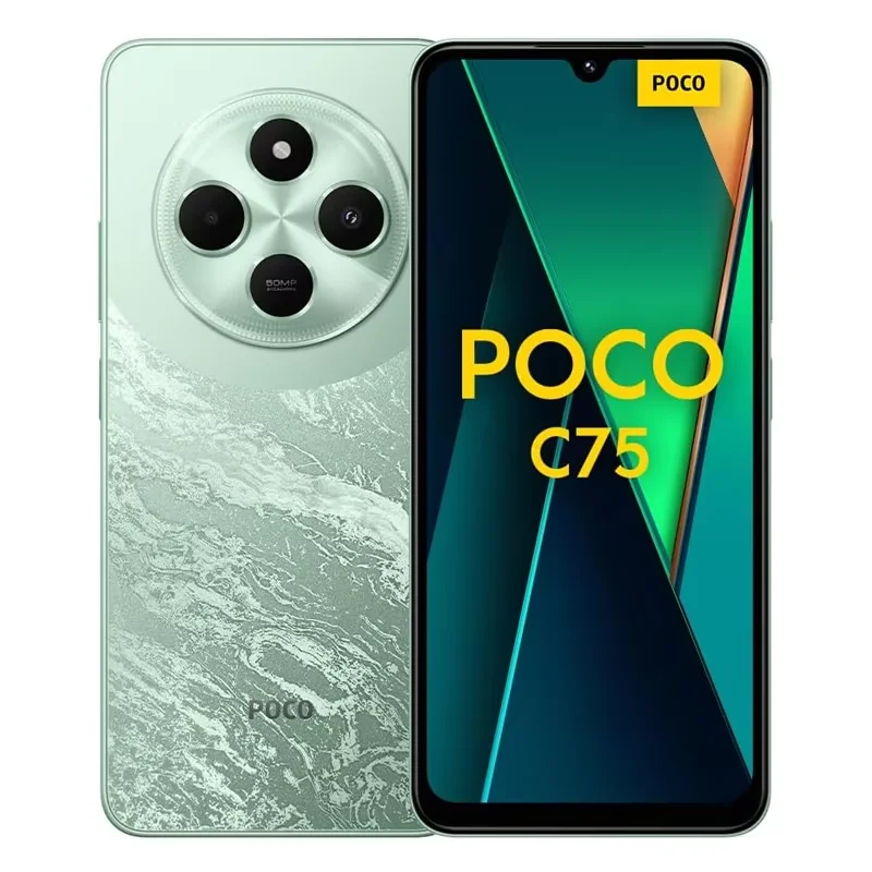 POCO C75 50MPカメラ 6.88インチグリ-ン色 Xiaomi Poco C75 4G LTE GSM 50MP Triple Camera 6.88 Octa Unlocked