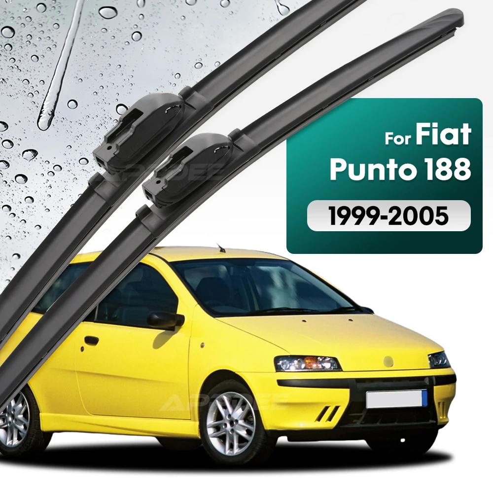 

Комплект щеток переднего стеклоочистителя из силикона и резины для Fiat Punto 188 1999-2005 гг., щетка для лобового стекла 22 "+ 18"