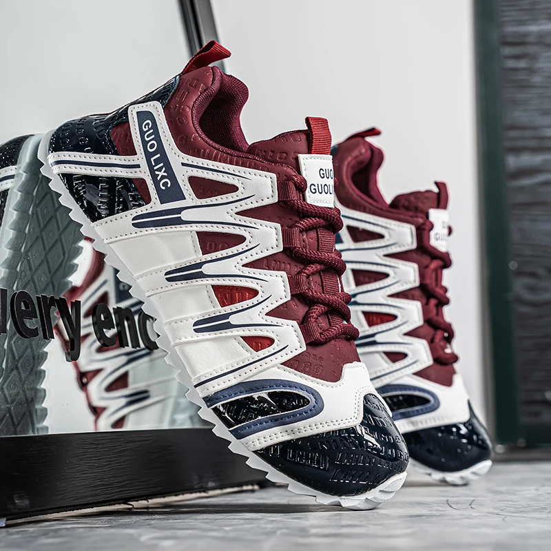 

Men's sports shoes, lightweight carbon plate racing running shoes, winter shock absorption, anti slip, wear-resistant, breathabl