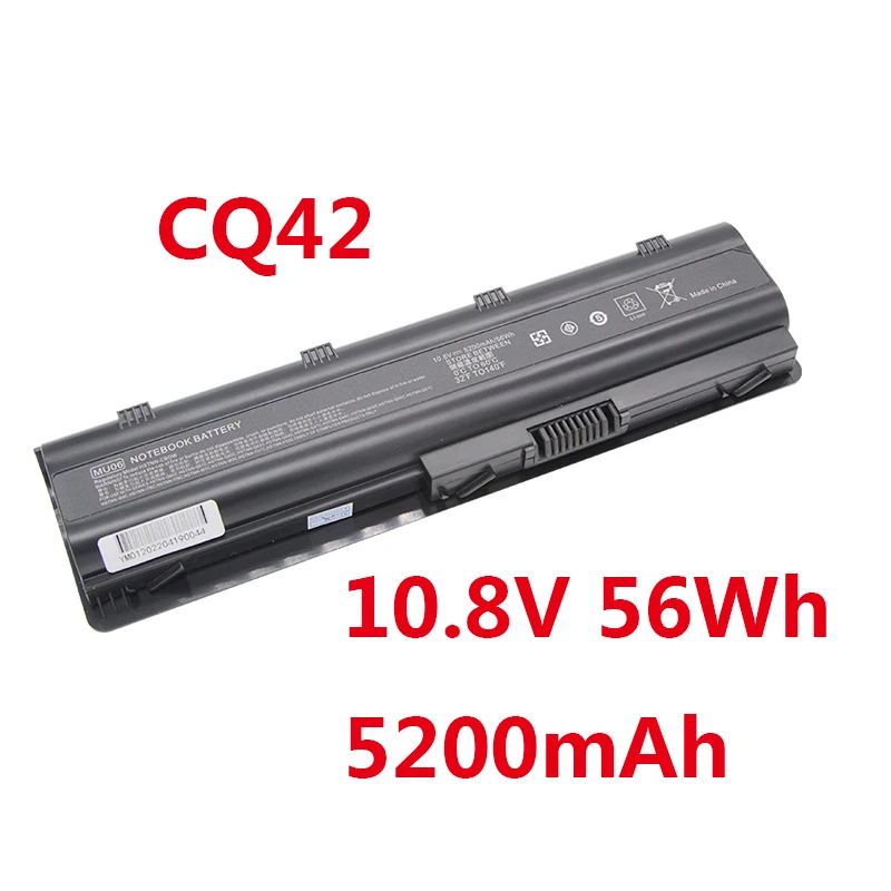 Laptop Battery MU06 10.8V 56Wh 5200mAh For HP Pavilion g4 g6 g7 CQ42 CQ62 CQ72 DM4 HSTNN-CBOX HSTNN-Q60C HSTNN-CB0W MU09 G3 G42