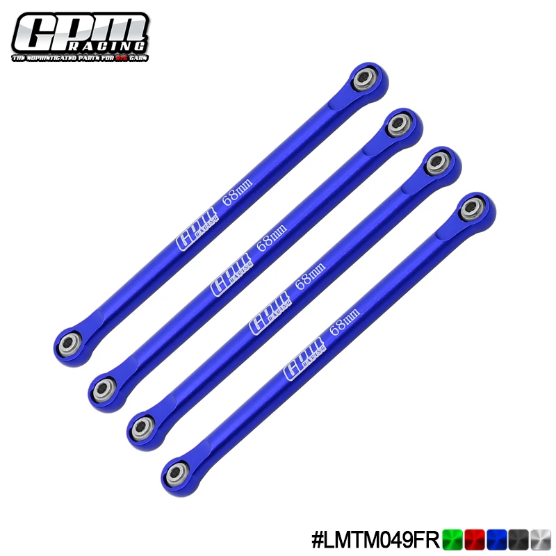 

GPM Aluminum 7075 Upper 4-Link Bar Set For LOSI 1/18 Mini LMT LOS214044