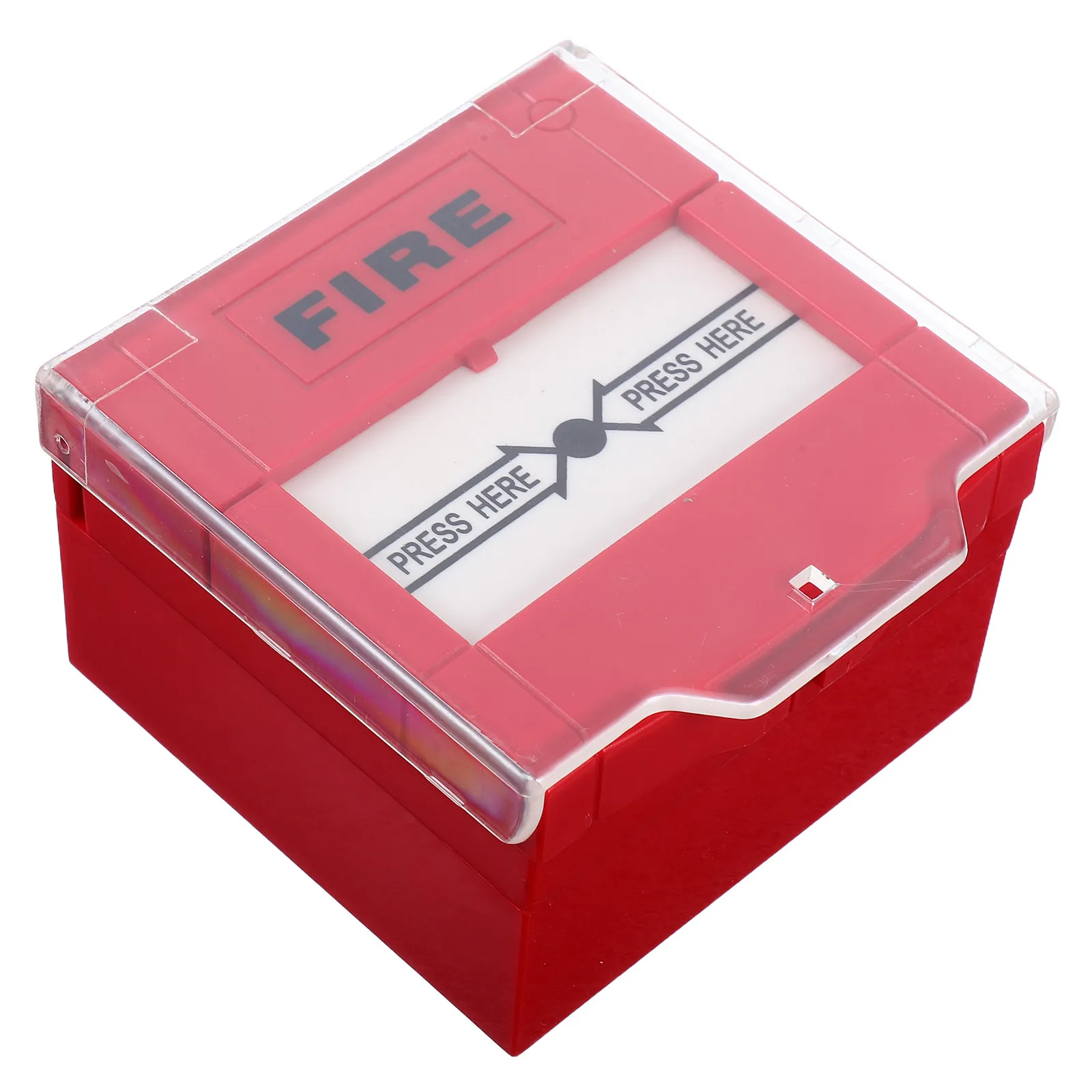Manual Fire Reset Emergency Call Button Bright Color Fire Alarm Switch Easy Install Quick Response for Safety Manual Call Point