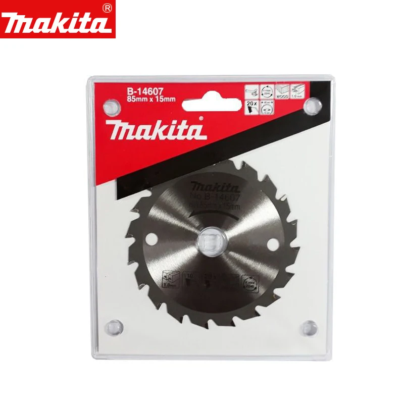 Makita B-14607 Woodworking Saw Blade 85X15X20T Carbide Tipped Blade For HS301D HS301DZ HS300DZ Power Tool Accessories