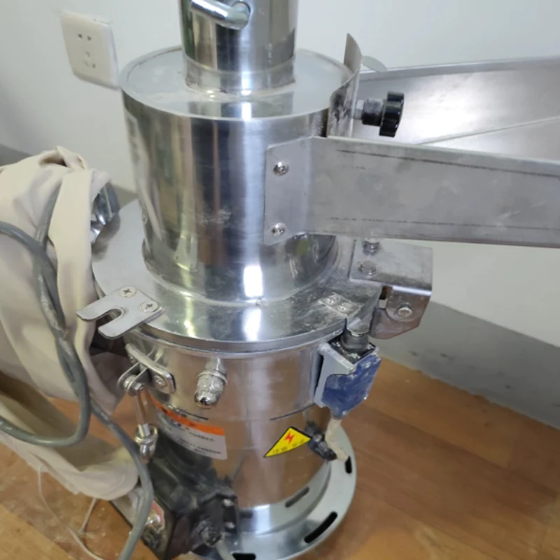 Professional Stainless Steel Electric Pulverizer Machine Small Powder Grinder For Spices Tea Dried Herbs Food Hammer Mill