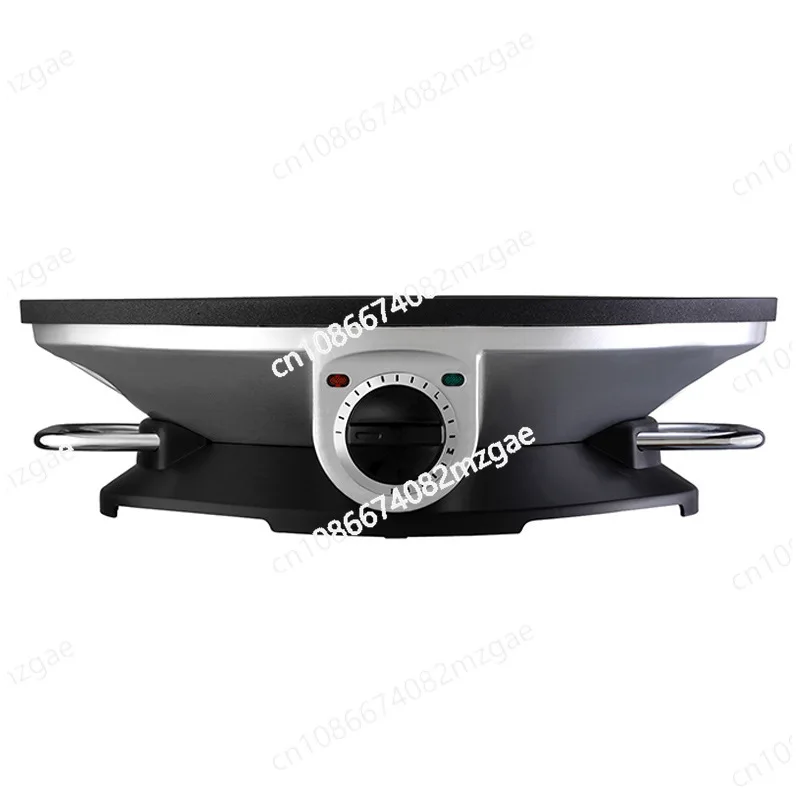 220V household medium and large temperature adjustable electric pancake machine borderless non-stick pan 1200W