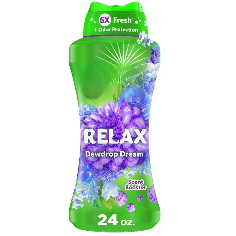 In-Wash Laundry Scent Booster Beads, Relax, Dewdrop Dream, 24 oz
