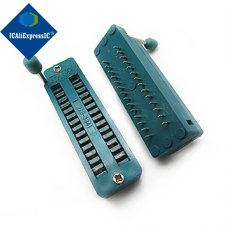 ที่นั่งล็อค 28P ที่นั่ง IC ล็อค 28P ที่นั่งสด IC 28P ที่นั่งล็อคตัวเอง DIP14 ที่นั่งทดสอบ (ตัวแคบ)