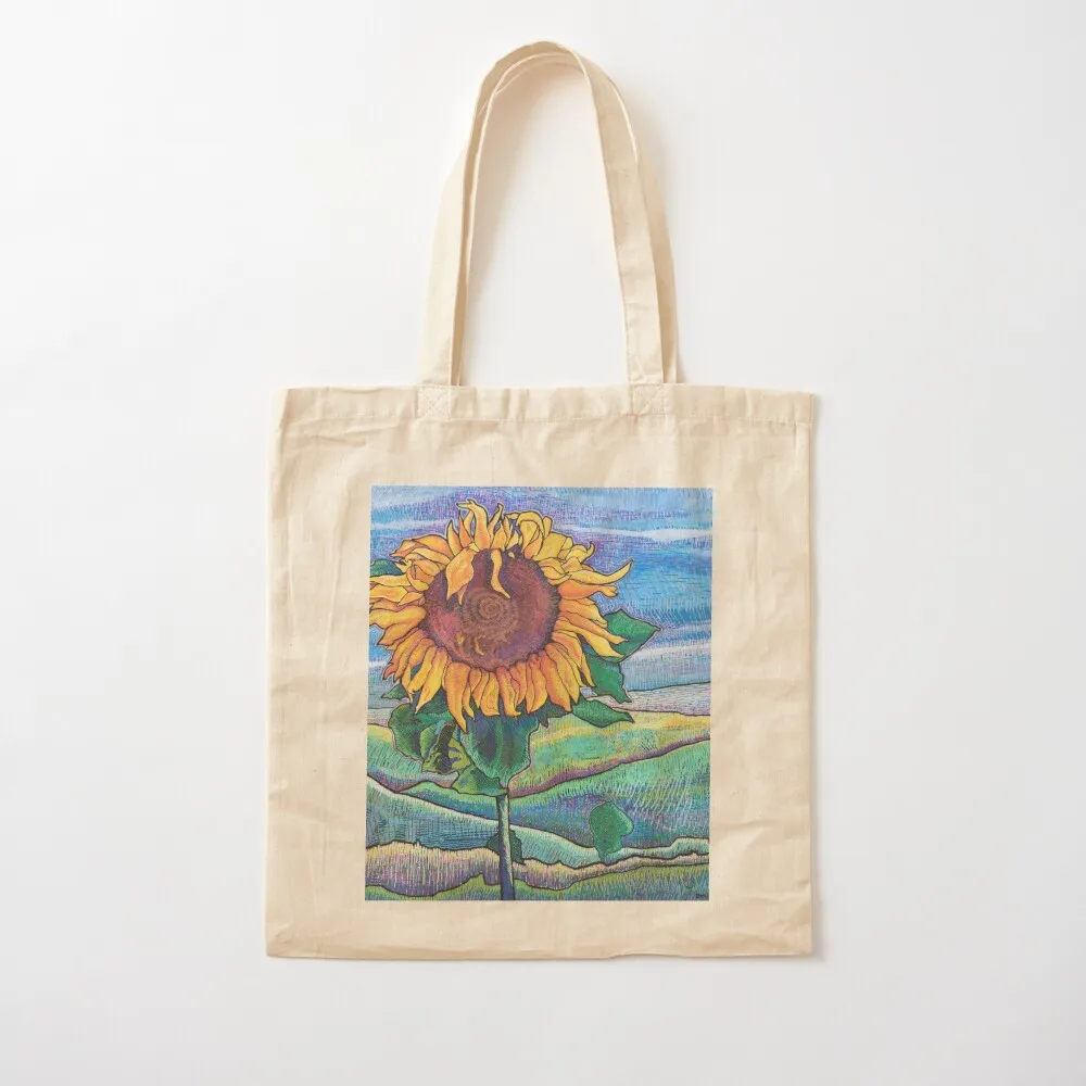 Sunflower Moderna Tote Bag tote bag screen cloth bag woman Handbags women
