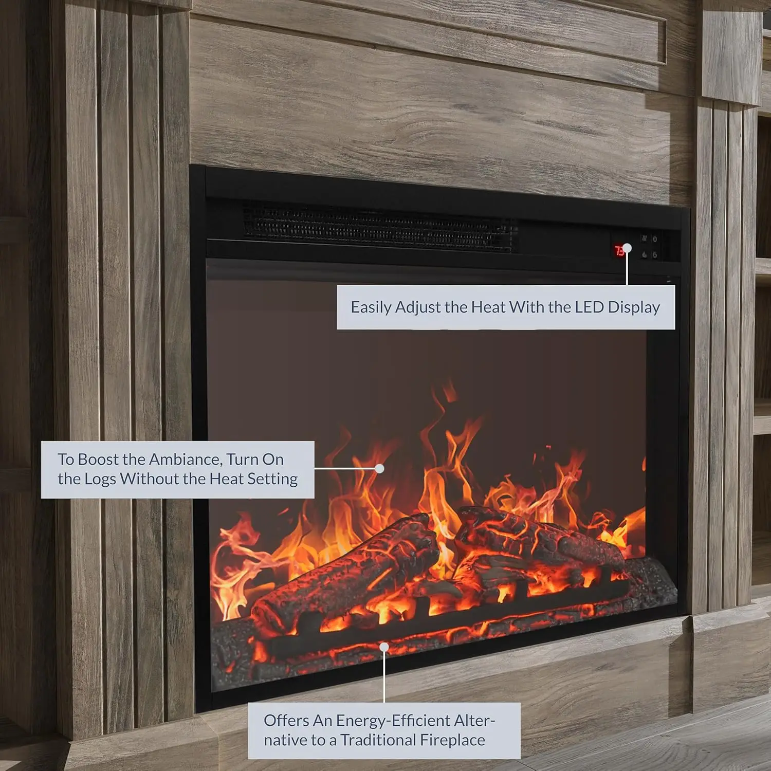 Thumbnail 4 - #9 Best Electric Fireplace Heaters to Buy In 2026
