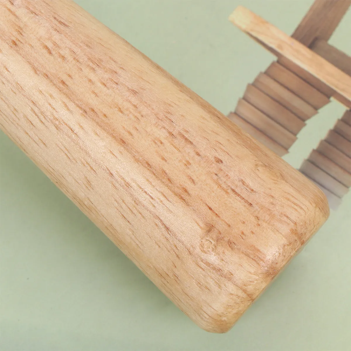 Sturdy Rubberwood Rolling Pin Professional Grade Dough Roller for Pastries Pancakes Jelly Biscuits Pizza Making Kitchen Utensil