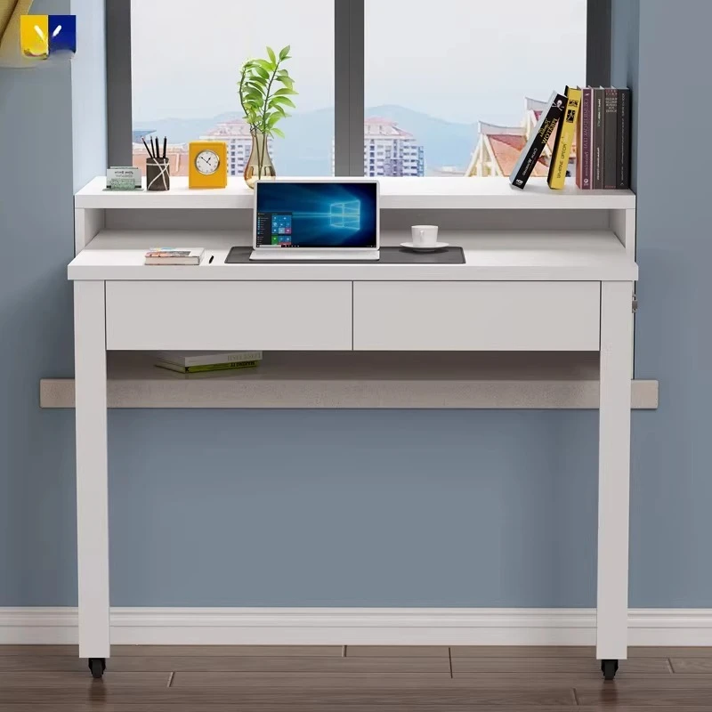 Retractable desk window sill renovation, pull-out desk extension