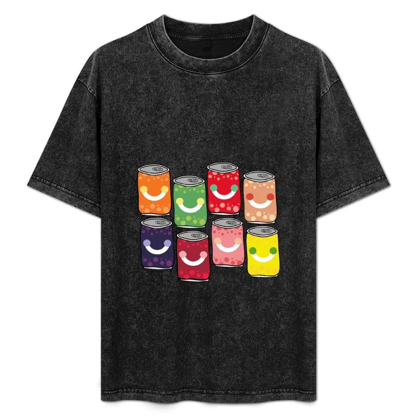 

Bubly Cans T-Shirt plus size tops summer tops croswit shirt man mens graphic t-shirts