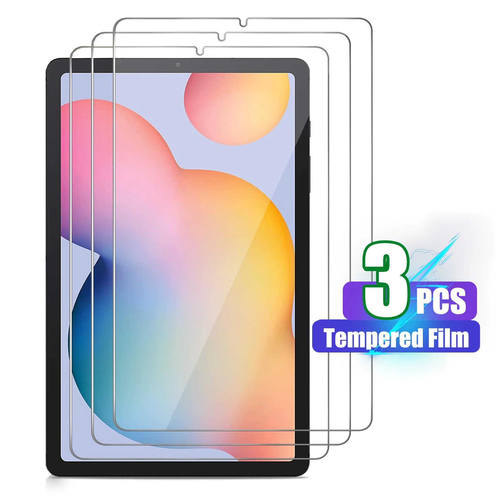 

Screen Protector for Samsung Galaxy tab S6 lite 10.4" 2022 2020 Tempered Glass Film for Galaxy tab S6 Lite SM-P610 P615 P613 619