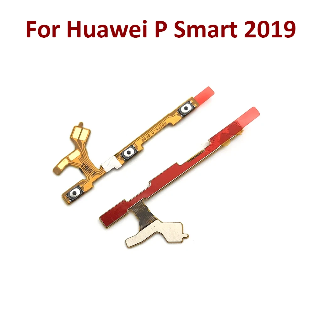 New For Huawei P Smart 2019 Power On Off Key Volume Side Button Flex Cable Replacement Parts