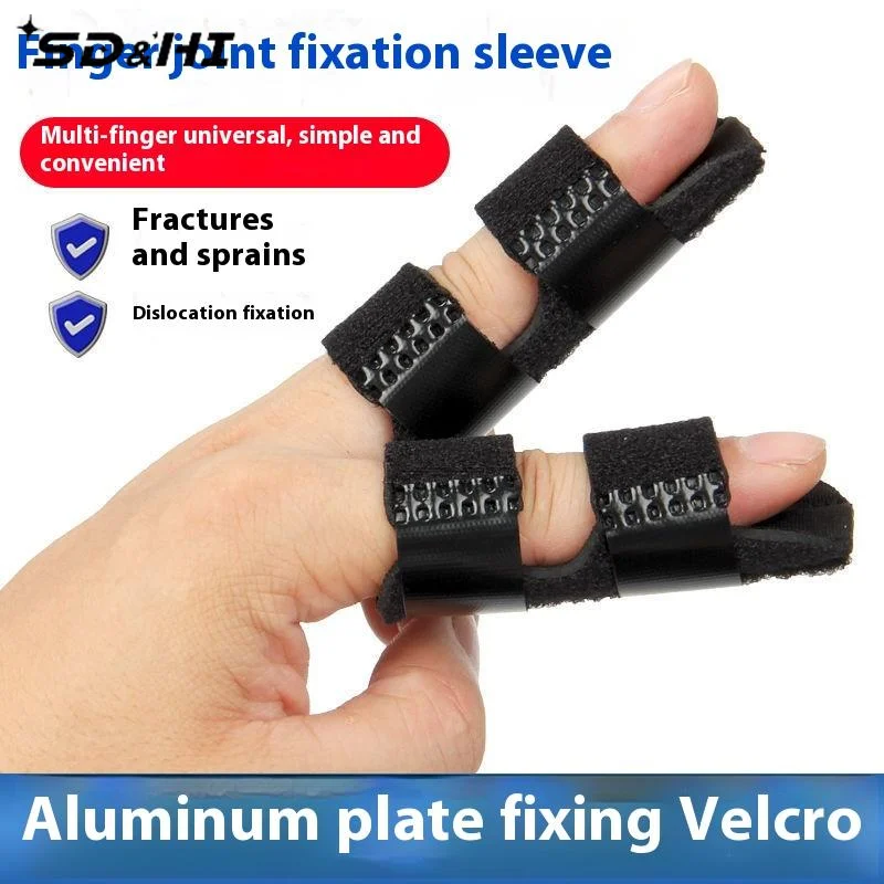 5PCS Uomini e Donne Sport Equipaggiamento Protettivo Fissaggio Dito Per Dita Rotti/Adrizzamento Dito/Guanti Per Dito Guanti Set di Supporto