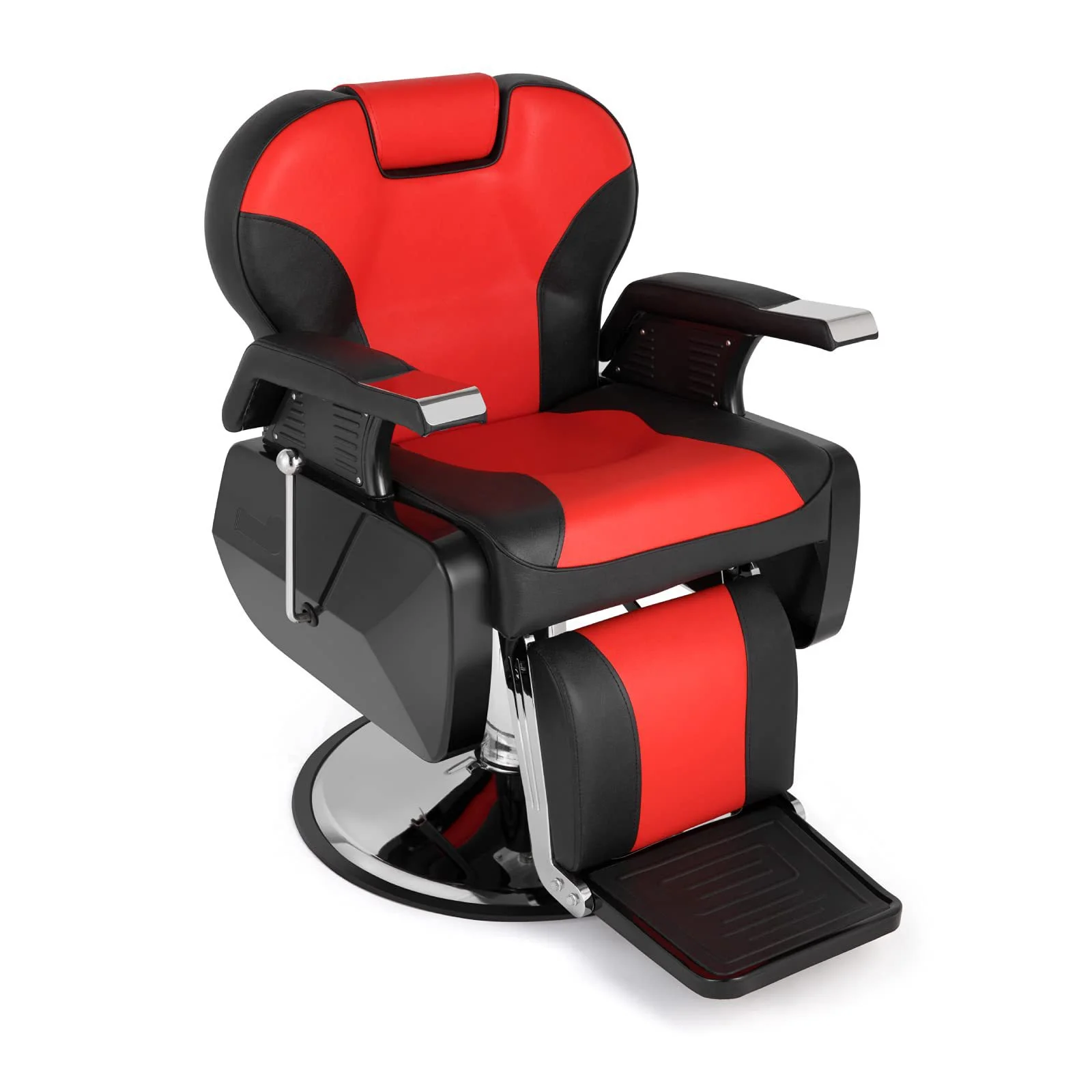 

Stylish European Commercial Style Beauty Barbershop Chairs Simple Design Synthetic Leather Wholesale Cheap Barber Chairs Prices