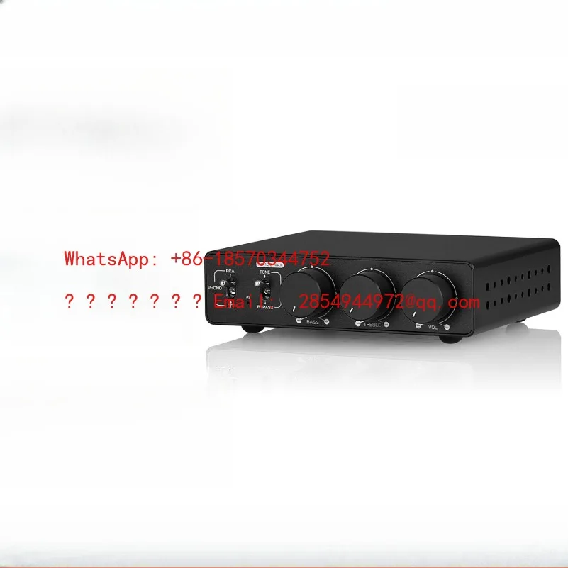 L Household Mini 3255 Digital Power Amplifier 300W * 2 High Power Stereo Vinyl Phono Power Amplifier