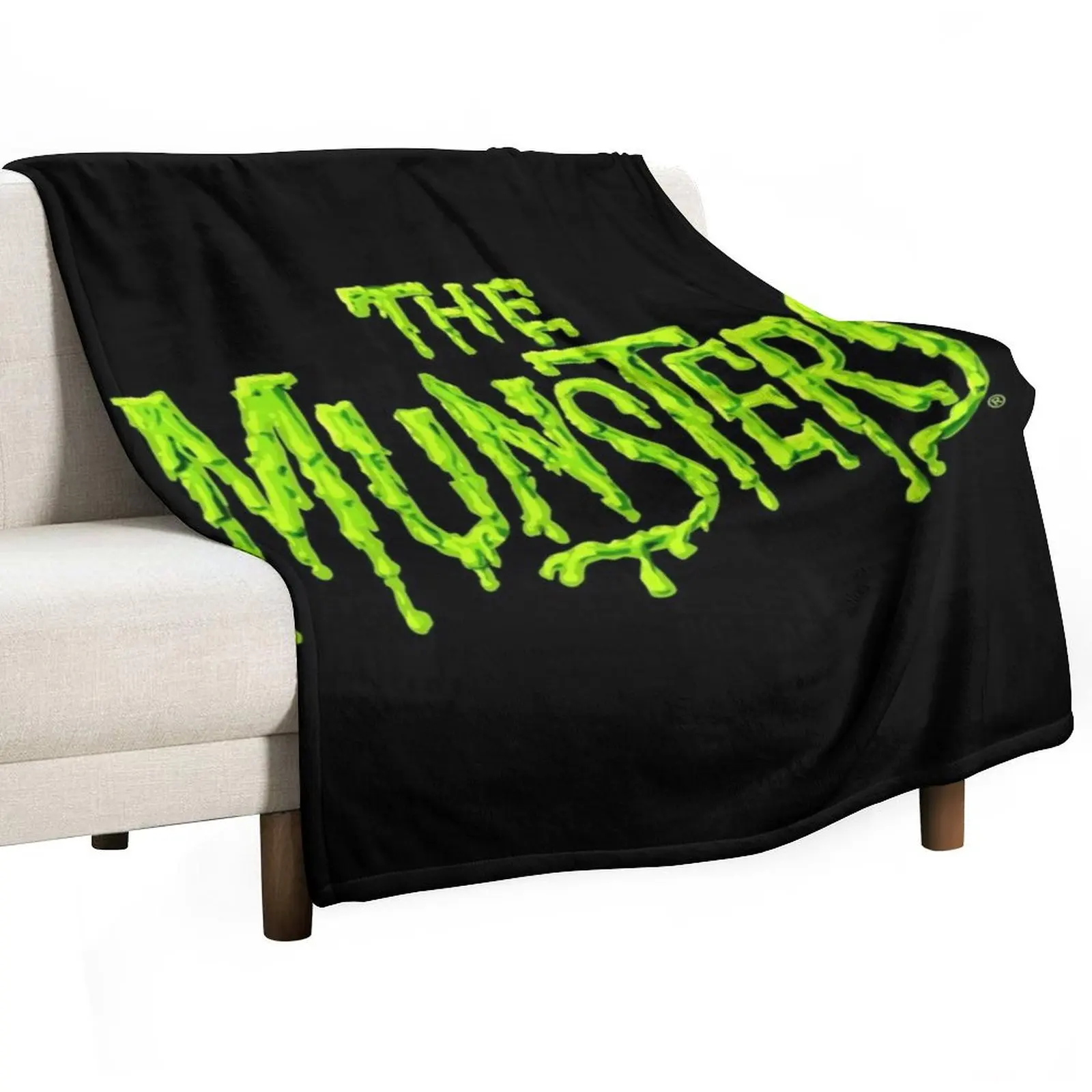 

The Munsters Throw Blanket decorative Comforter Soft Plush Plaid Soft Beds Blankets