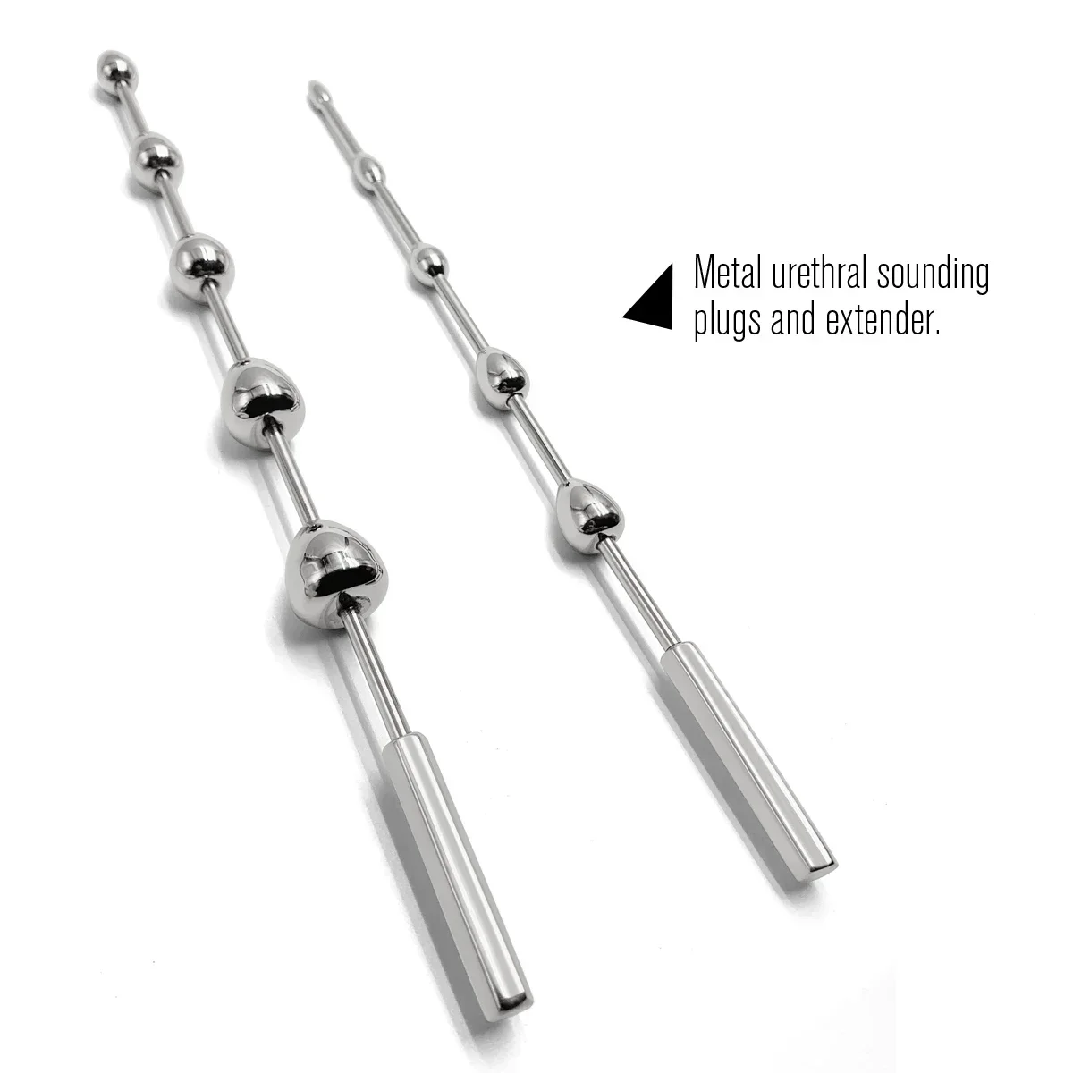 Stainless Steel Horse Eye Stick Penis Plug Insert Stimulation Male Masturbation Rod Beads Urethral Plug Sounding Dilatation Sex