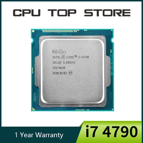 Intel Core i7 4790 3.6GHz Quad-Core 8MB Cache TDP 84W SR1QF Desktop LGA 1150 CPU Processor