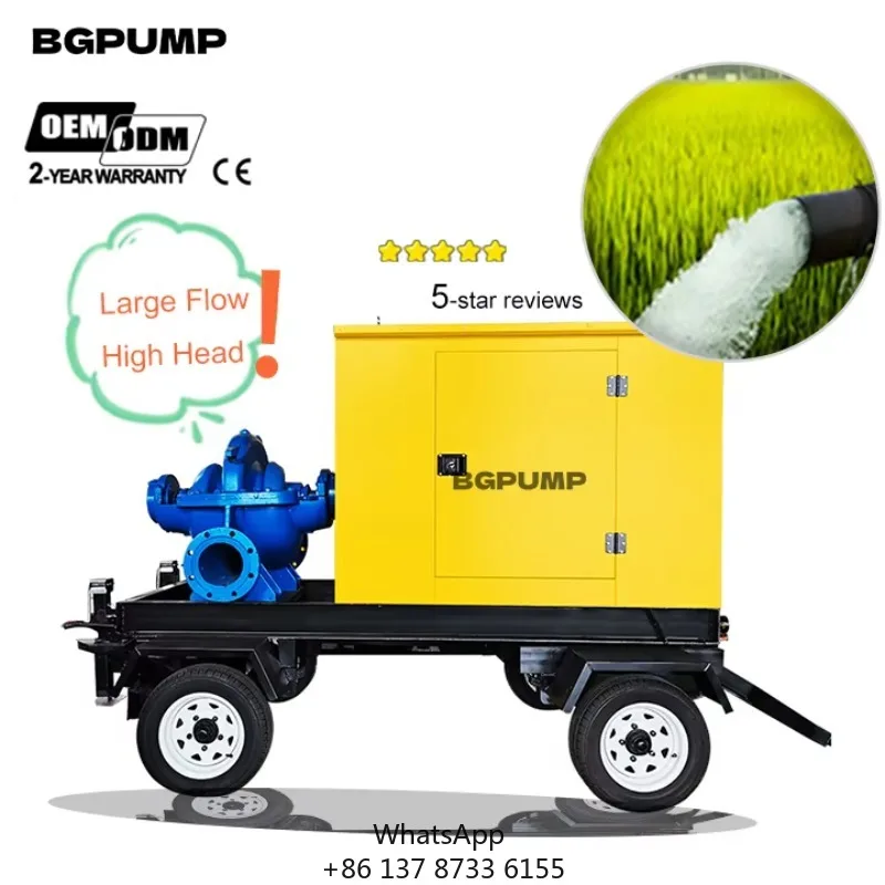 Horizontal Centrifugal Circulating Water Pump Horizontal Centrifugal Pump End Suction Pump